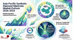 Asia-Pacific Synthetic Diamond Materials Market Growth Estimated at 5.4% CAGR During 2026 to 2034