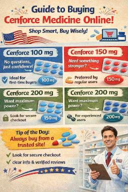 Buy Cenforce 100 mg Online: A Simple Guide for Safe & Smart Purchasing