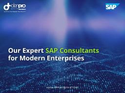 Why Businesses Need SAP Consultants in India