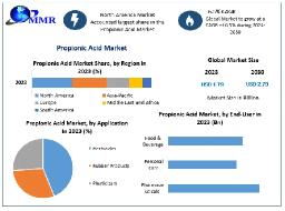 Propionic Acid Market Synopsis, Magnitude, Critical Components, and Prospective Trends