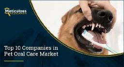 Pet Oral Care Market: Forecasting Growth and Key Trends for 2030