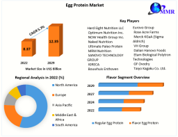 Egg Protein Market Growth Driven by Key Players