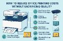 How to Reduce Office Printing Costs Without Sacrificing Quality